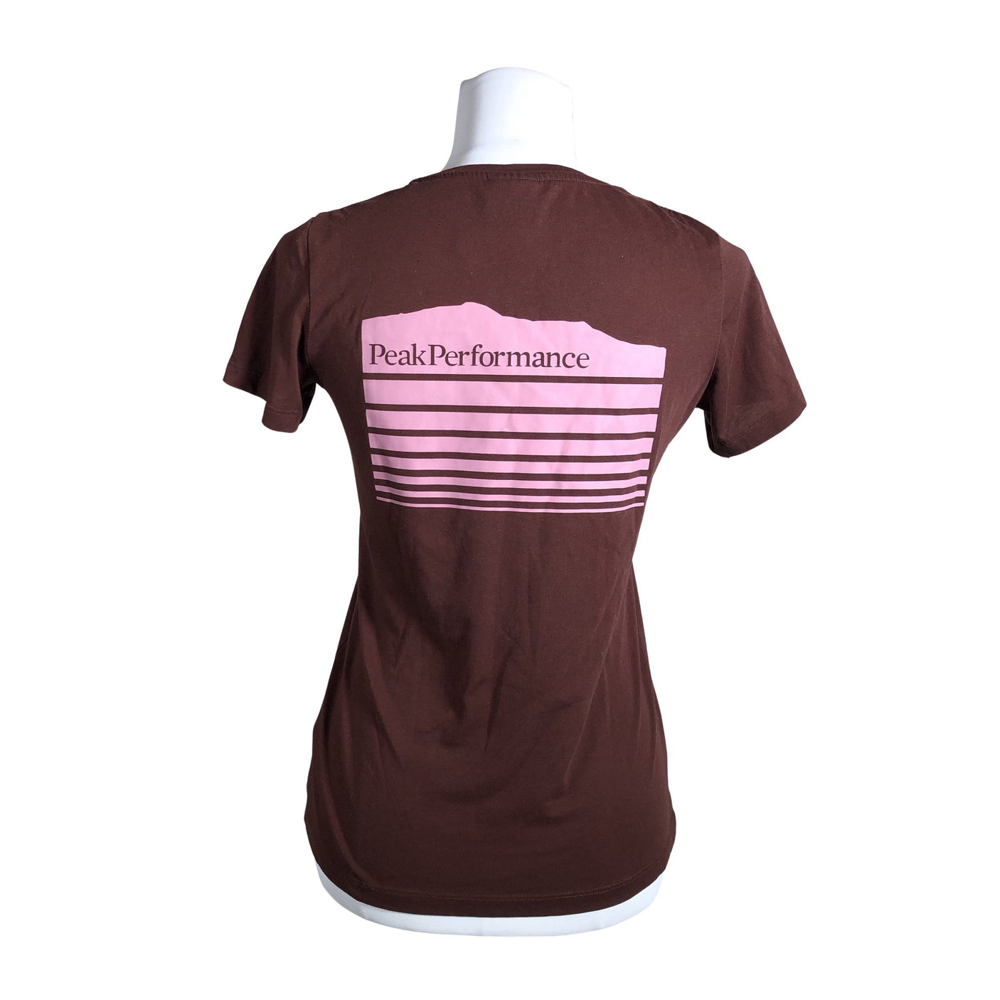 Unisex Peak Performance - T-shirt, size 34 - Brown (2)