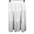 Unisex Tussah - Fabric skirt, size 40 - White ()