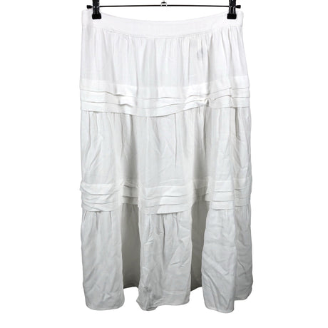 Unisex Tussah - Fabric skirt, size 40 - White ()