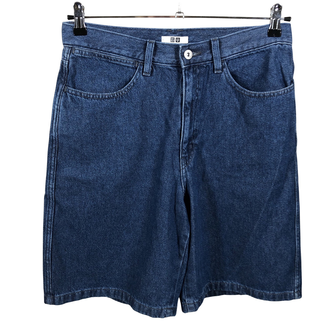 Unisex Uniqlo - Denim shorts, size W29 - Blue (1)