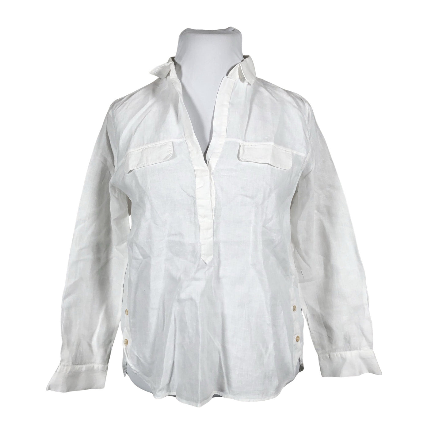 Unisex Massimo Dutti - Blouse, size 42 - White (1)
