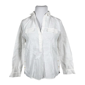 Unisex Massimo Dutti - Blouse, size 42 - White (1)
