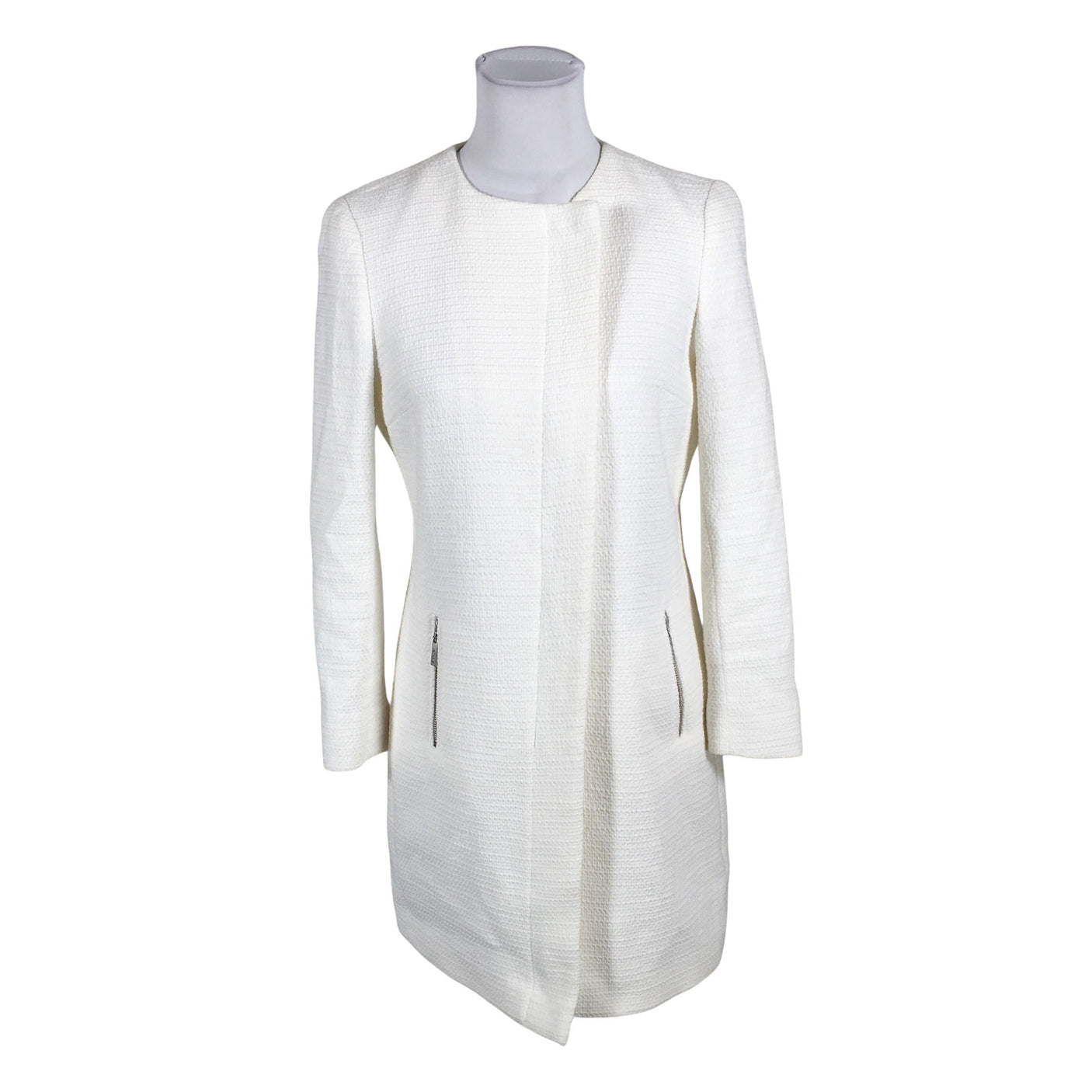 Unisex Sand - Trench coat, size 38 - White (1)