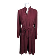 Unisex Katri Niskanen - Schiffon dress, size 40 - Wine red ()