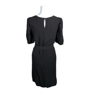Unisex MSCH Copenhagen - Schiffon dress, size 38 - Black (2)
