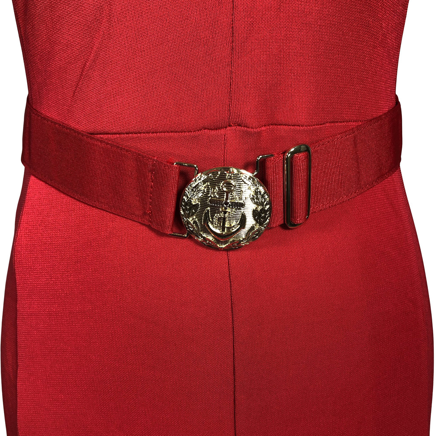 Unisex Lauren Ralph Lauren - Tricot dress, size 36 - Red (4)