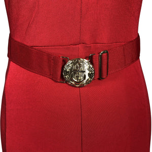 Unisex Lauren Ralph Lauren - Tricot dress, size 36 - Red (4)