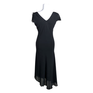 Unisex Elinette - Maxi dress, size 36 - Black (2)