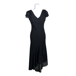 Unisex Elinette - Maxi dress, size 36 - Black (1)