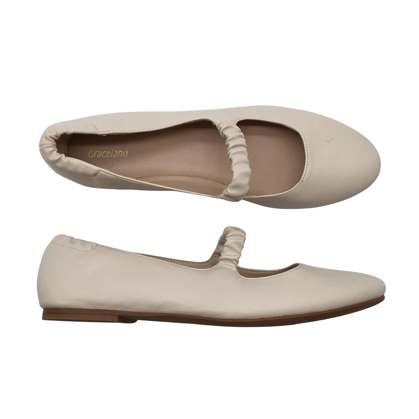 Unisex Graceland - Ballerinas, size 41 - Beige (1)