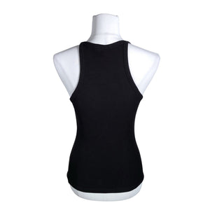 Unisex &Other Stories - Tricot tank top, size 36 - Black (2)