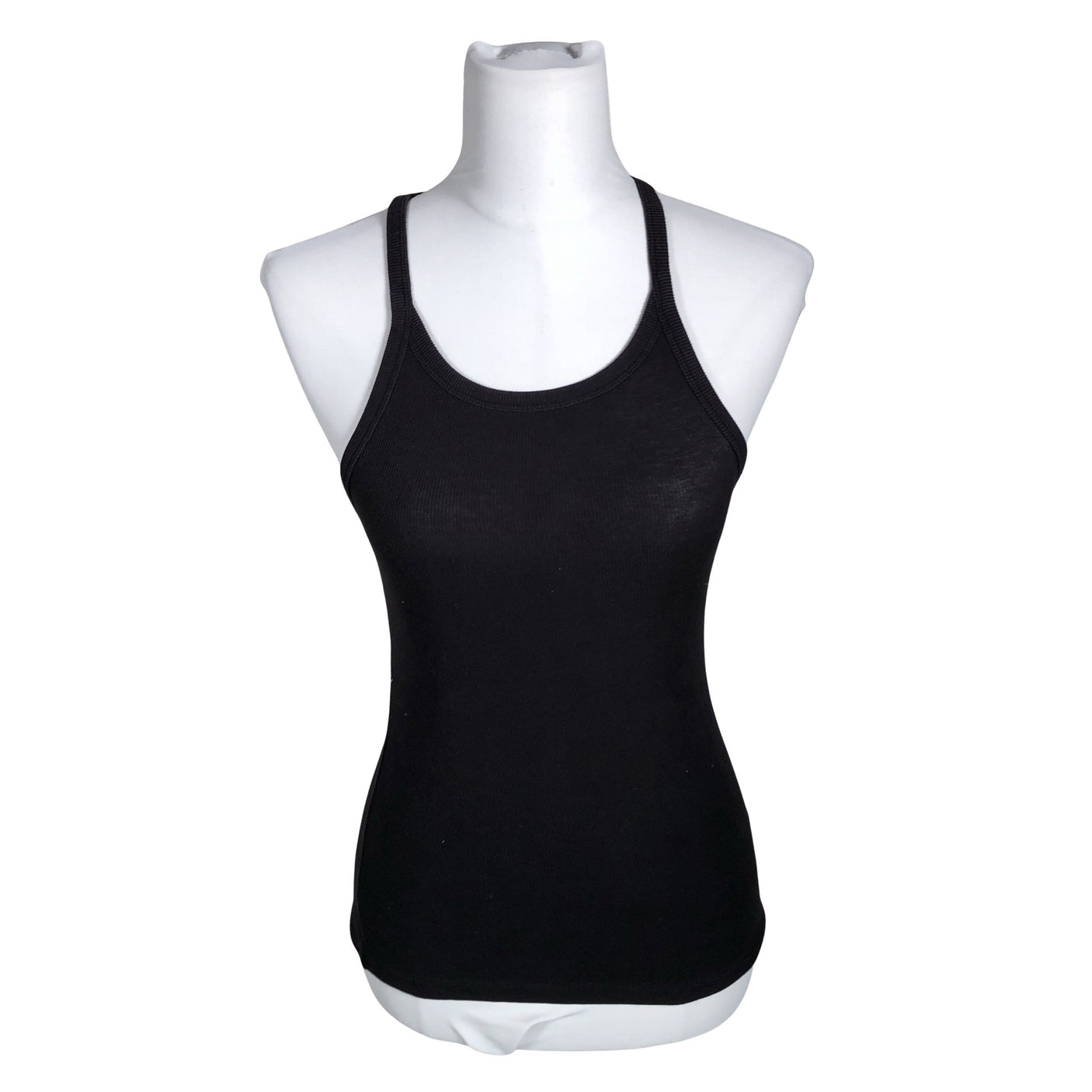 Unisex &Other Stories - Tricot tank top, size 36 - Black (1)