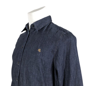 Unisex Ralph Lauren - Denim shirt, size L - Blue (2)