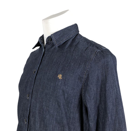 Unisex Ralph Lauren - Denim shirt, size L - Blue (2)