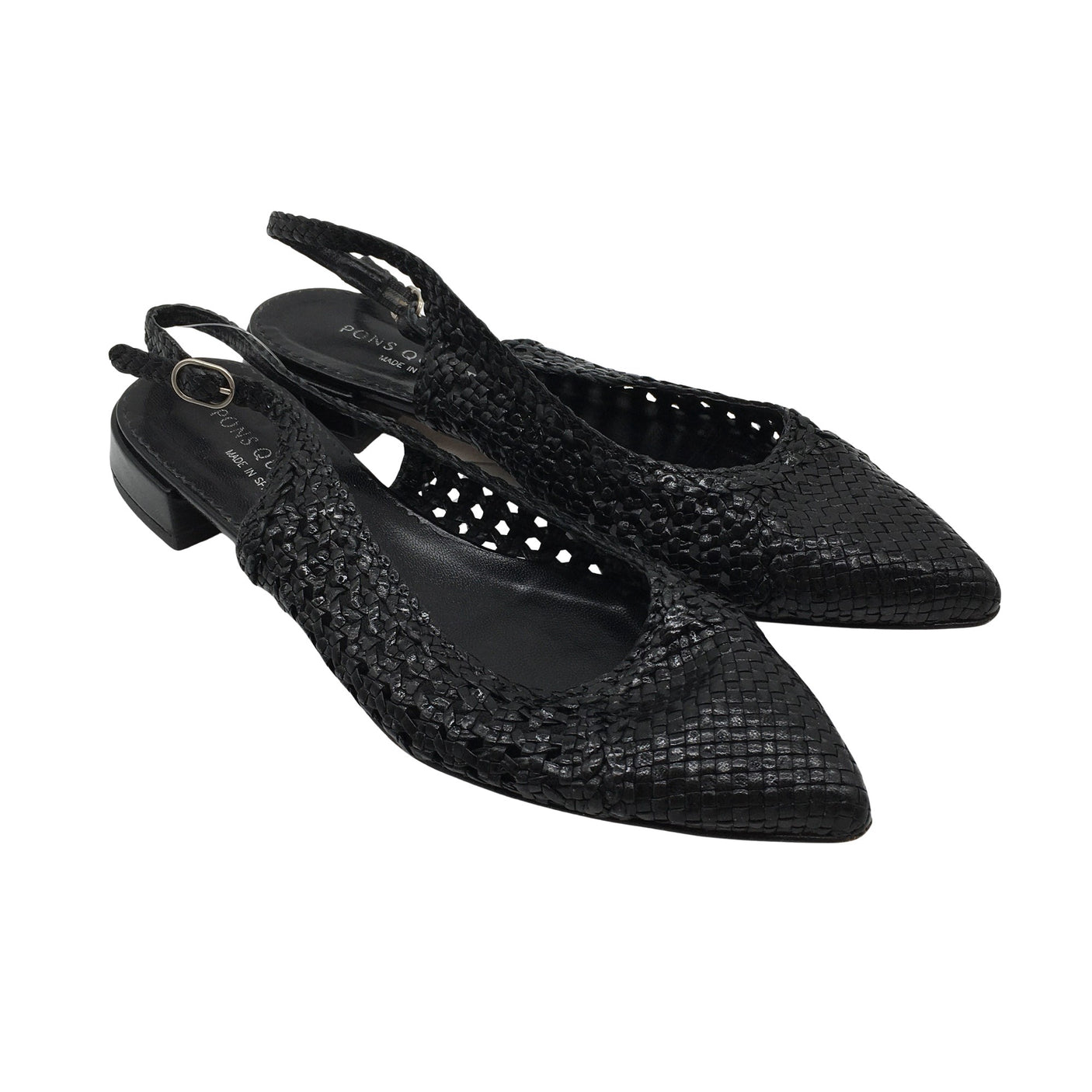 Unisex Pons Quintana - Heeled sandals, size 40 - Black (3)