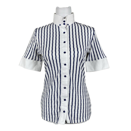 Unisex NaraCamicie - Short-sleeved blouse, size 38 - White ()