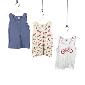 Unisex Petit Bateau - Top, size 122 - 128 - Blue (1)
