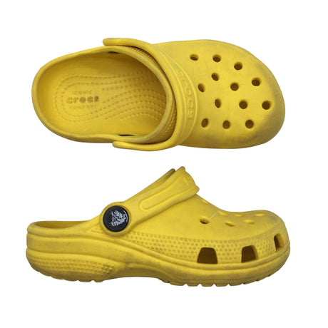 Unisex Crocs - Slip-on shoes, size 26 - Yellow ()