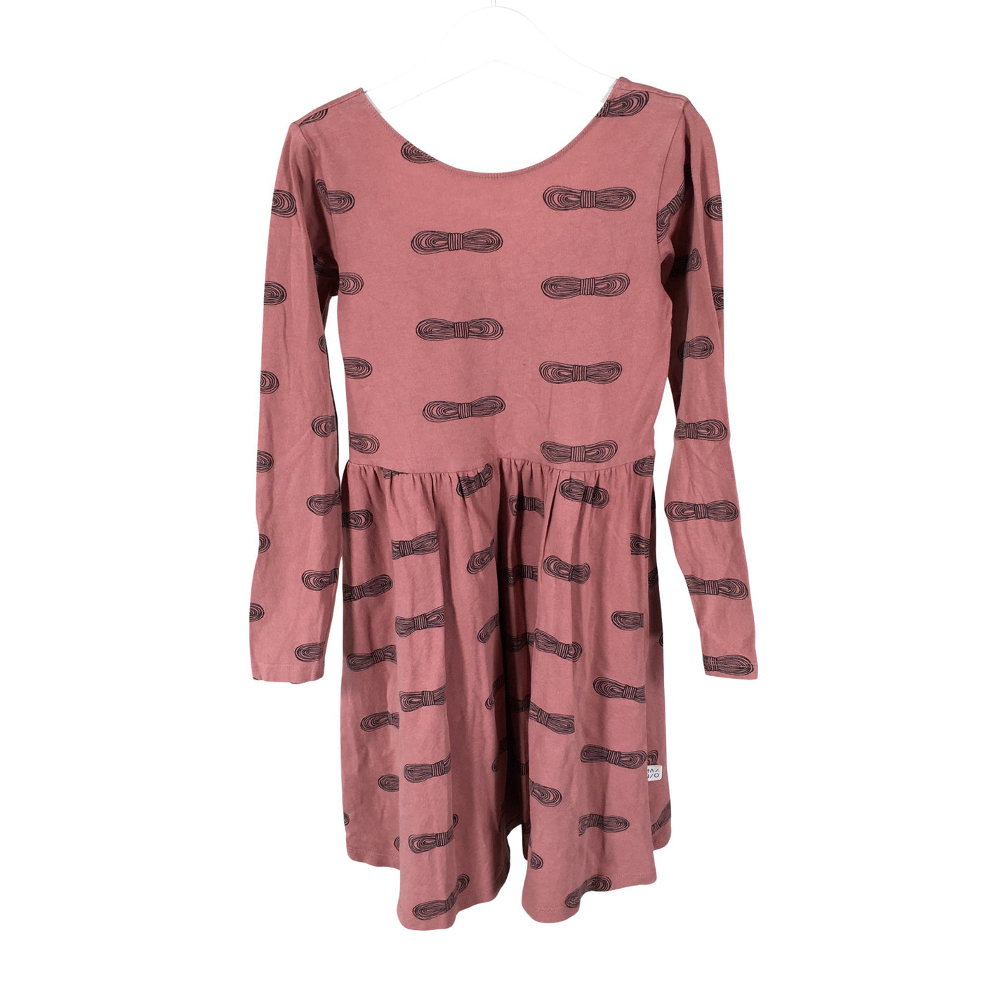 Unisex Mainio - Tricot dress, size 122 - 128 - Light pink (1)