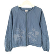 Unisex Polarn O. Pyret - Summer jacket, size 128 - 134 - Blue ()