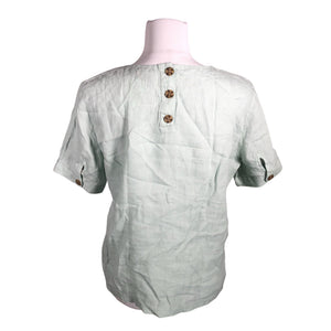 Unisex Esprit - Short-sleeved blouse, size 38 - Green (2)