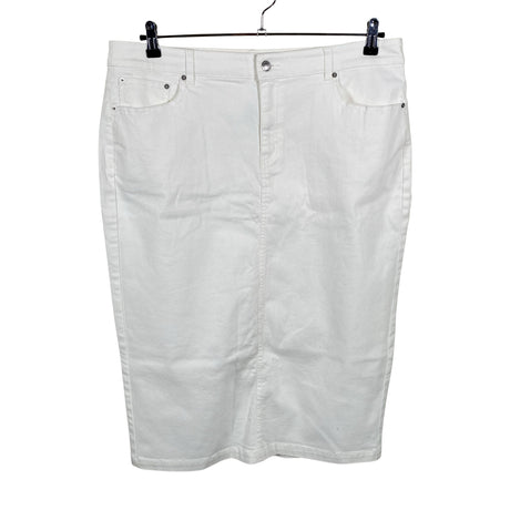 Unisex Noom - Denim skirt, size 46 - White ()