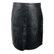 Unisex Friitala - Leather skirt, size 46 - Black ()