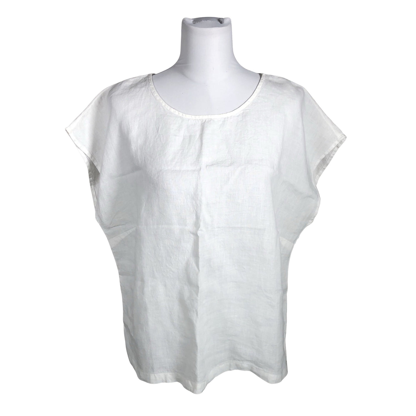 Unisex Nanso - Short-sleeved blouse, size 38 - White (1)