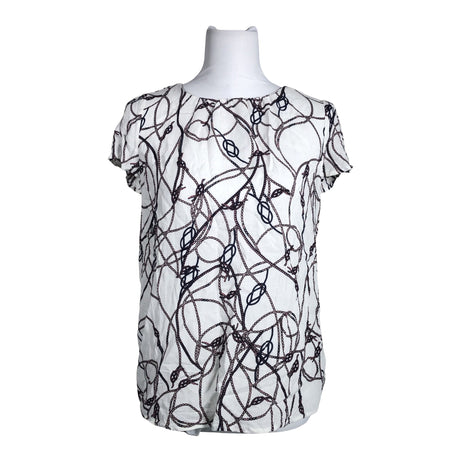 Unisex Esprit - Short-sleeved blouse, size 38 - White ()