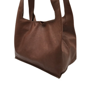 Unisex Lumi - Handbag, size Maxi - Brown (2)