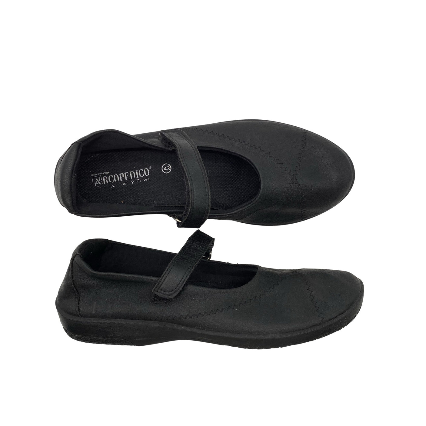 Unisex Arcopedico - Ballerinas, size 42 - Black (1)