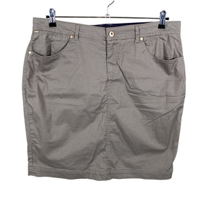 Unisex Luhta - Fabric skirt, size 46 - Brown (1)
