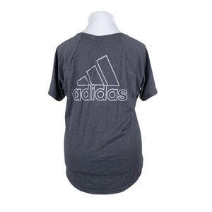 Unisex Adidas - Sports shirt, short sleeve, size 42 - Gray (2)