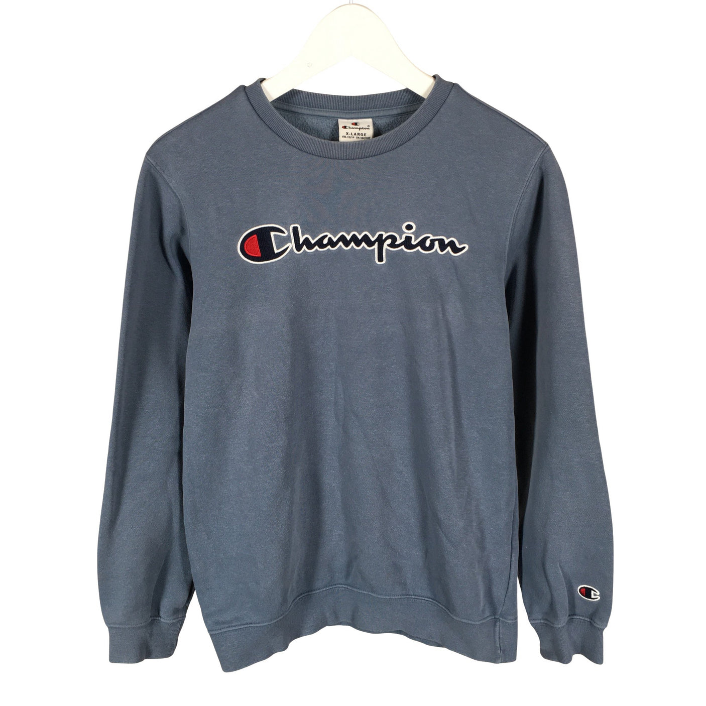 Unisex Champion - Sweatshirt, size 158 - 164 - Blue (1)