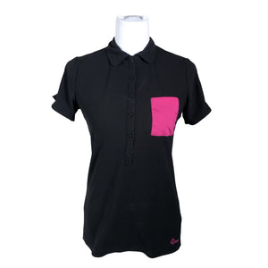 Unisex Cross - Sports shirt, short sleeve, size 40 - Black (1)