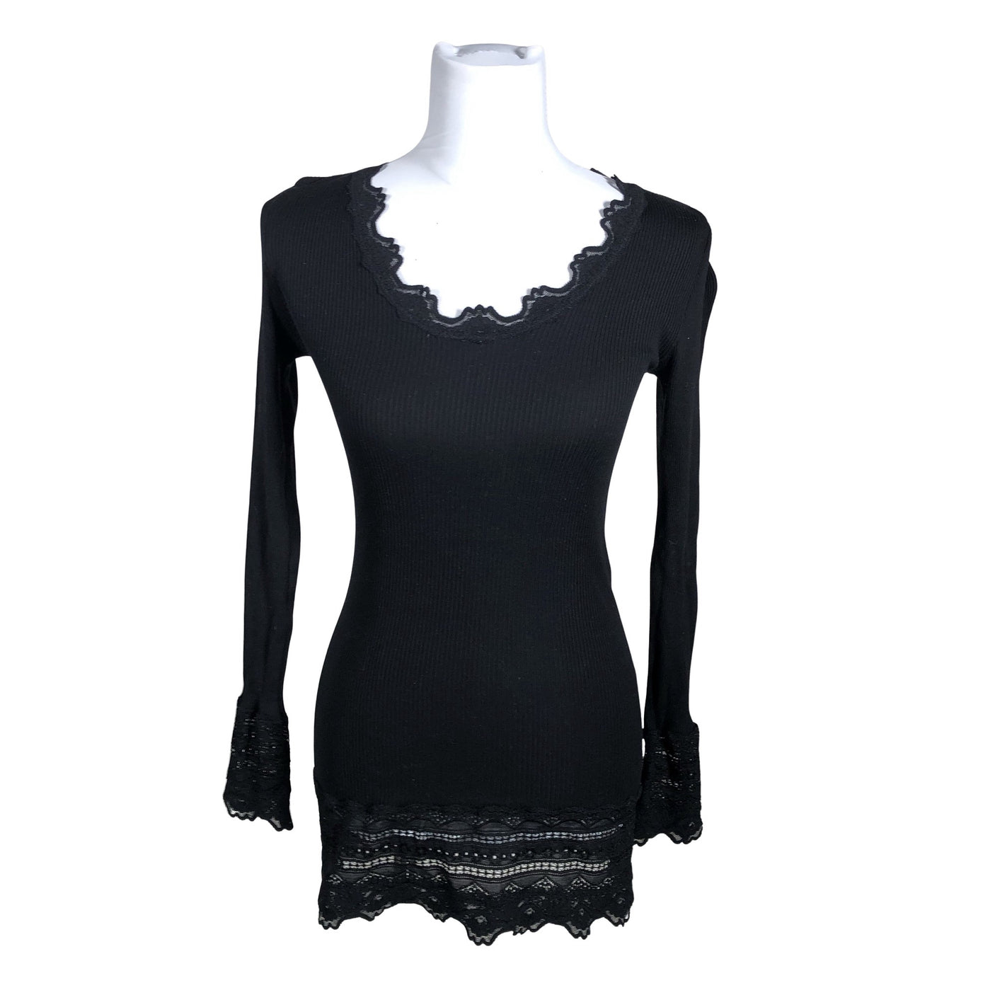 Unisex Rosemunde - Tricot shirt, size 38 - Black (1)