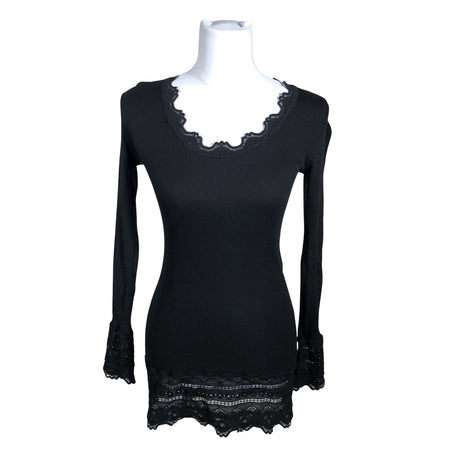 Unisex Rosemunde - Tricot shirt, size 38 - Black ()