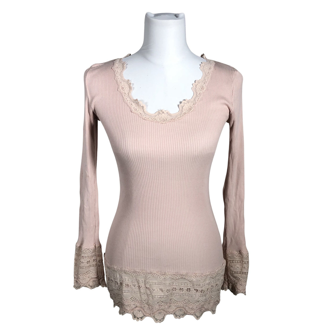 Unisex Rosemunde - Tricot shirt, size 38 - Light pink (1)