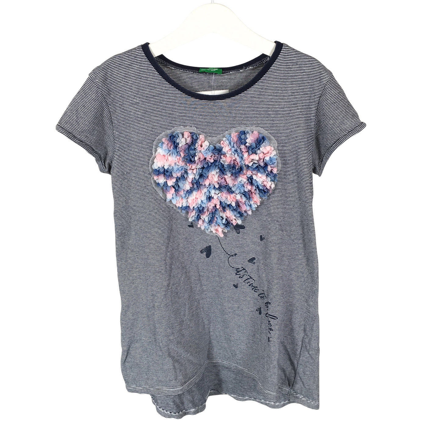 Unisex Benetton - T-shirt, size 122 - 128 - Blue (1)