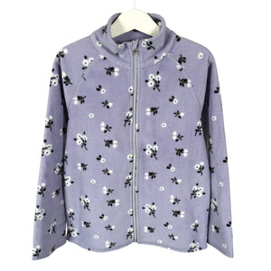 Unisex Bogi - Fleece jacket, size 122 - 128 - Violet (1)