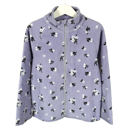 Unisex Bogi - Fleece jacket, size 122 - 128 - Violet ()