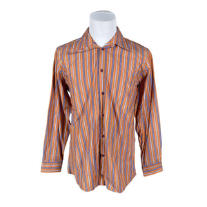 Unisex Petrifun - Collared shirt, size L - Orange (1)