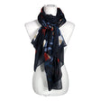 Unisex More&More - Scarf, size Maxi - Blue ()
