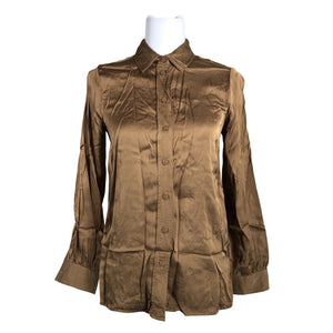 Unisex Part two - Blouse, size 34 - Brown (1)