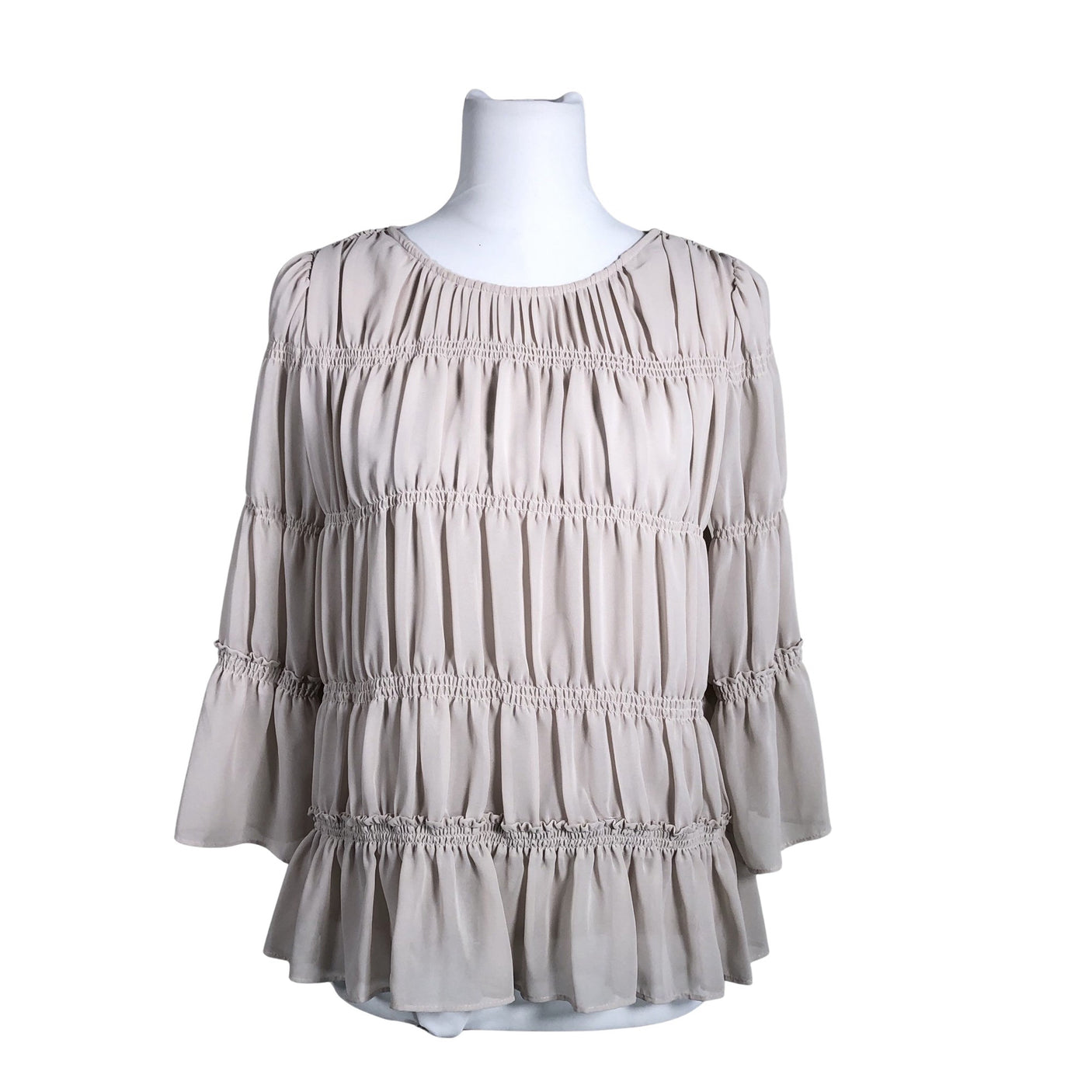 Unisex Part two - Blouse, size 34 - Beige (1)