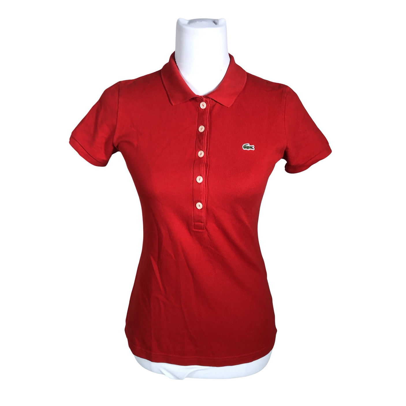 Unisex Lacoste - Polo shirt, size 36 - Red (1)
