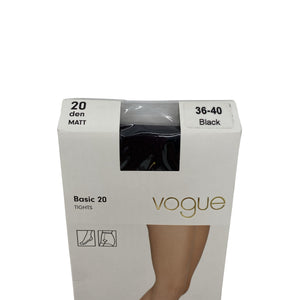 Unisex Vogue - Stockings, thin, size 36 - Black (2)