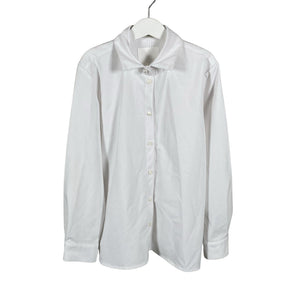 Unisex Mignelin - Collared shirt, size 140 - 146 - White (1)