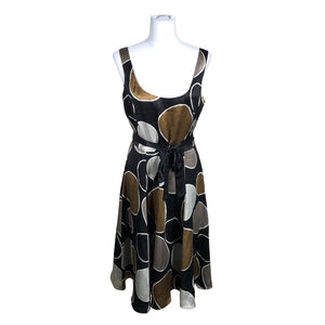 Unisex Laura Ashley - Schiffon dress, size 40 - Black (1)