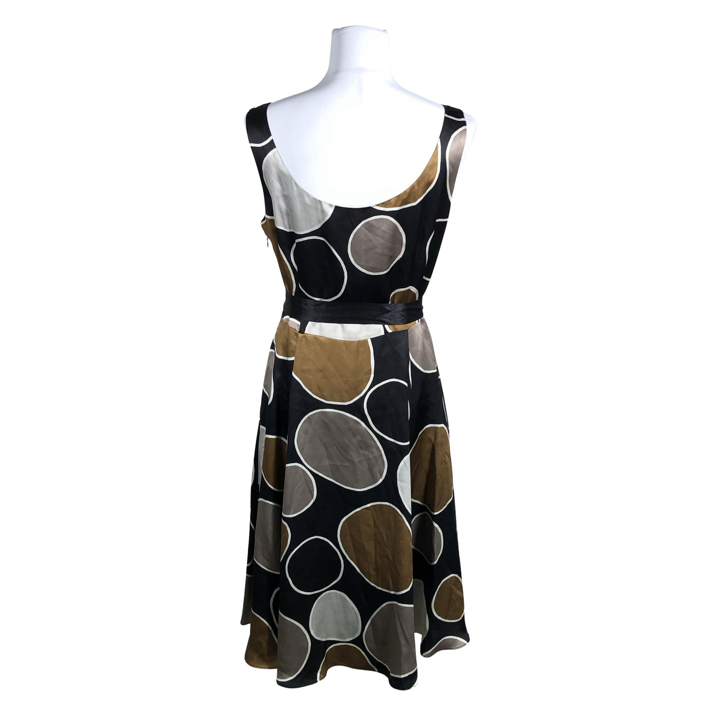 Unisex Laura Ashley - Schiffon dress, size 40 - Black (2)